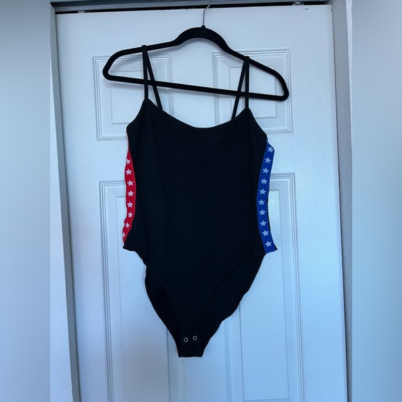 Forever 21 Patriotic Bodysuit - Picture 1 of 4